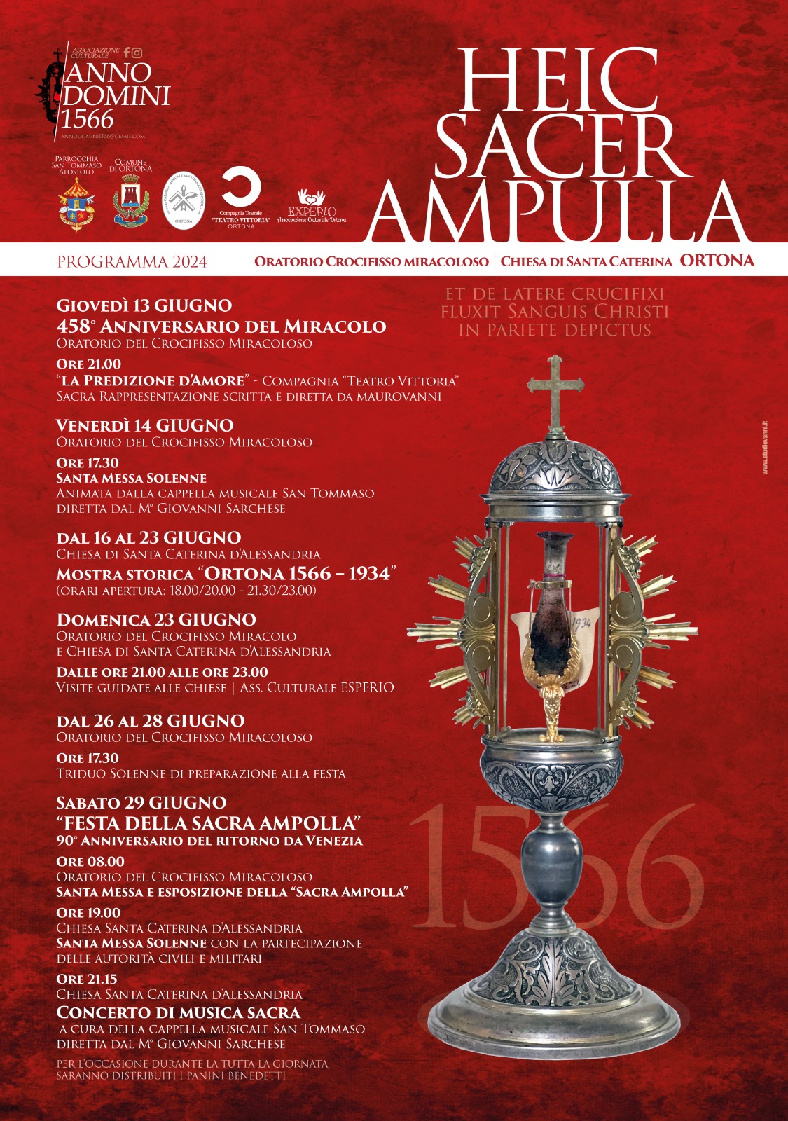 458° Anniversario del Miracolo