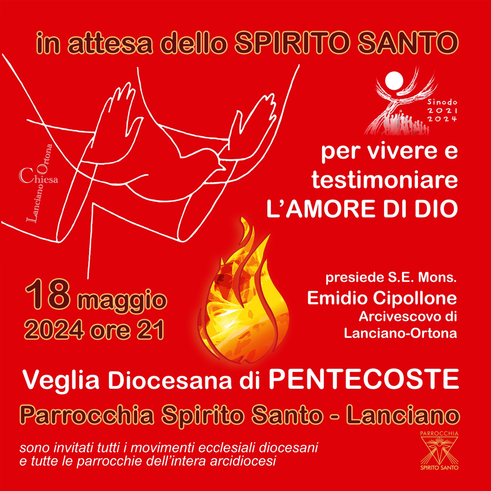 Veglia di Pentecoste 2024