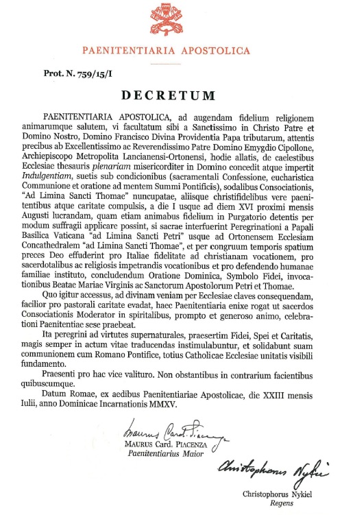 cammino_san_tommaso_indulgenza_plenaria