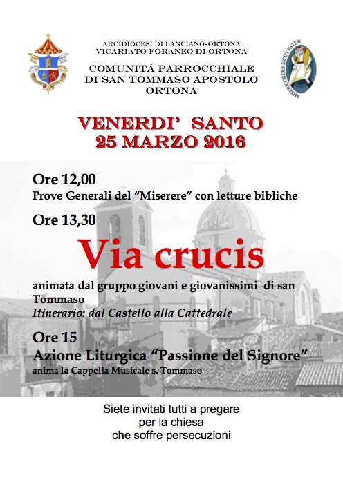 Via Crucis Venerd&igrave; Santo_2016